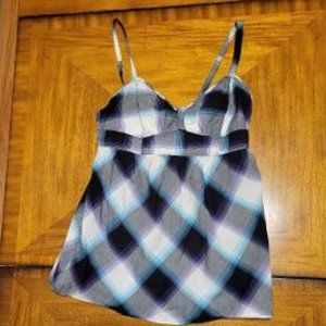 Arizona Jean Plaid Camisole